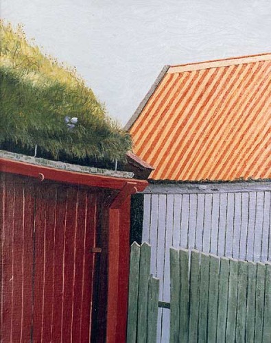 Fotograf: Eget foto
Værk  titel: Huse i thorshavn 
Værk  type: Maleri 
Materiale: Olie på lærred 
Størrelse: 40 x 32 cm 
Færdiggjort: 1999 