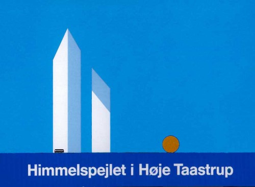 Fotograf: Eget foto
Værk  titel: Himmelspejlet - Idé til Tårncenter i Høje Tåstrup 
Størrelse: Højde 13000 cm 
&Oslash;vrigt: Projekt udført i samarbejde med P&T, Bygningsvæsenet. 