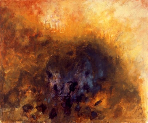 Fotograf: Leif Hansen
Værk  titel: Uden titel 
Værk  type: Maleri 
Materiale: Acryl på lærred 
Størrelse: 100x120 cm 
Færdiggjort: 1995/96 