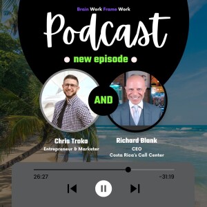 Brainwork Framework podcast sales guest Richard Blank Costa Rica's Call Center